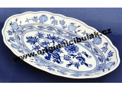 Zwiebelmuster Oval bowl 31cm Original Blue Onion Pattern Bohemia from Dubi 
