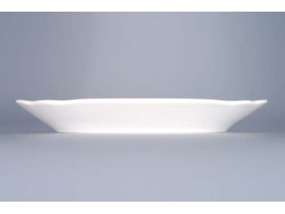 Cibulák misa plochá hranatá 24 cm cibulový porcelán originálny cibulák Dubí 2. akosť