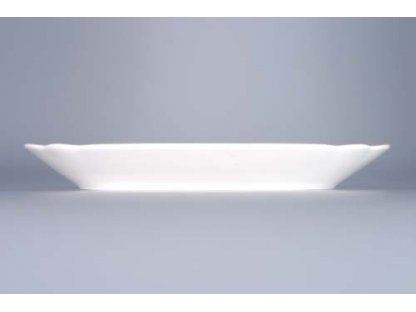 Cibulák misa plochá hranatá 28 cm cibulový porcelán originálny cibulák Dubí