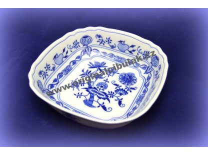  Cibulák Misa šalátová štvorhranná talianska 19 cm Originálny Český Porcelán Dubí