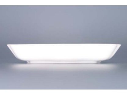 Cibulák mísa salátová tříhranná 19,5 cm originální český porcelán Dubí 2.jakost