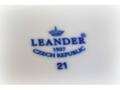 Cibulák kanvička na mlieko kravička Leander cibulákový porcelán