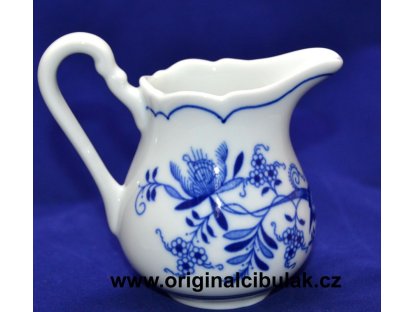 Cibulák Mliekovka vysoká 0,16l  Originálny Český Porcelán Dubí