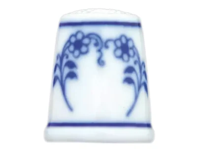 Cibulák Náprstek 2,7 cm originální cibulákový porcelán Dubí, cibulový vzor
