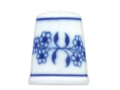 Cibulák Náprstek 2,7 cm originální cibulákový porcelán Dubí, cibulový vzor