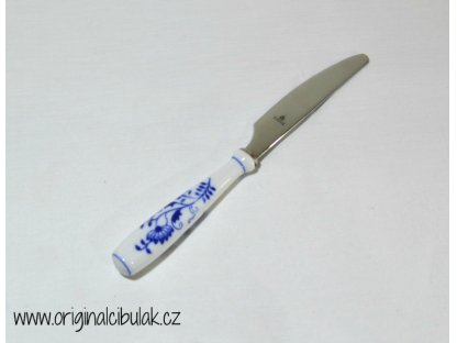 Cibulák nôž jedálenský  balenie 1 ks kartón 20cm - originálny cibulák, porcelánová časť- Český porcelán a.s Dubí kovová časť - Toner as
