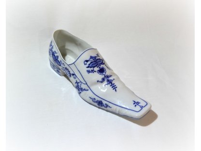 Cibulák pánska topánka pravá Leander cibulový porcelán