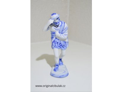 cibulák pocestný 17 cm originální český porcelán Dubí Royal Dux 2.jakost