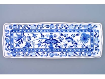 Cibulák Podnos čtyřhranný  45cm Originál Český porcelán Dubí 