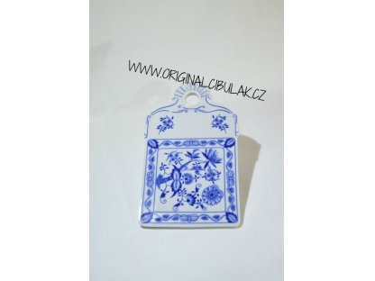 cibulák podnos na chléb 27 cm originální český porcelán Dubí 2.jakost