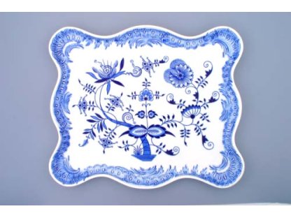 Cibulák Podnos ozdobný 45cm Originálny Český Porcelán Dubí 2.akosť