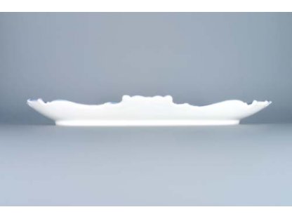 Cibulák podnos reliéfny  35 cm cibulový porcelán originálny cibulák Dubí