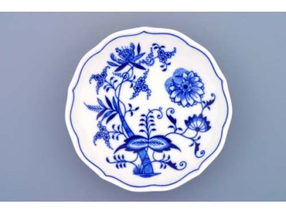 Cibulák podšálek B 14 cm originální cibulákový porcelán Dubí 2.jakost