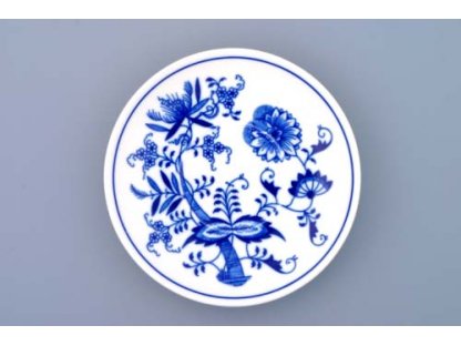 Cibulák podšálka Banak (zrkadlová podšálka)15,5 cm cibulový porcelán originálny cibulák Dubí 2.akosť
