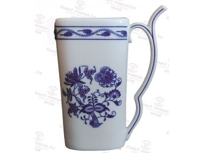 Cibulák pohárik kúpeľný 15 cm cibulový porcelán originálny porcelán Dubí