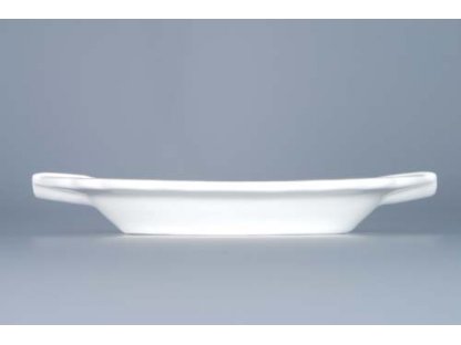 Cibulák popelník oválný 16 cm originální cibulákový porcelán Dubí, cibulový vzor,