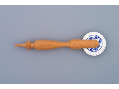 Cibulák rádýlko s drevenou rukoväťou 16 cm cibulový porcelán originálny cibulák Dubí