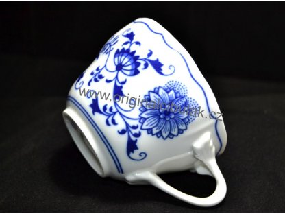 Cibulák šálka vysoká C 0,25 l  cibulový porcelán originálny cibulák Dubí