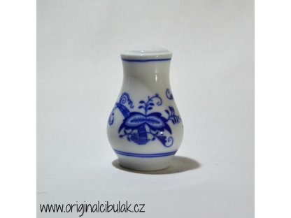 Cibulák soľnička sypacia bez nápisu 7 cm cibulový porcelán originálny cibulák Dubí