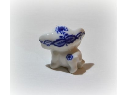 cibulák slon Bimbo mini Leander cibulákový porcelán