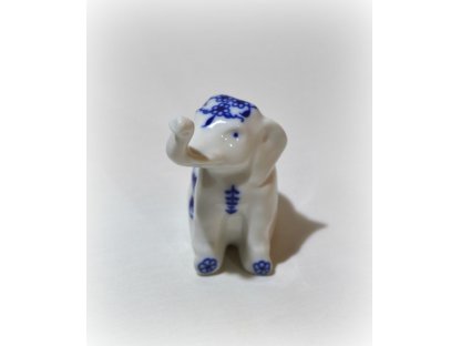 Cibulák slon Leander cibulákový porcelán