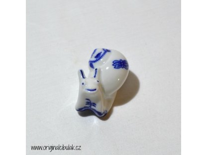 cibulák Šnek 6,5 cm originální český porcelán Dubí Royal Dux 2.jakost