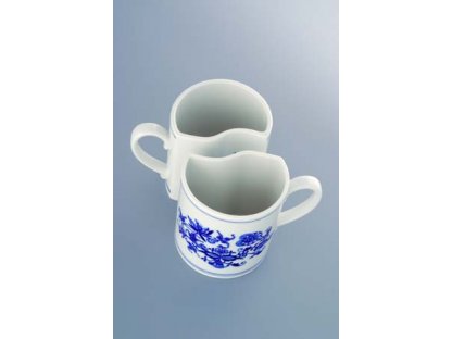 Cibulák Souprava 2 ks hrnků Duo pravý M  0,24 l originální cibulákový porcelán Dubí 2.jakost