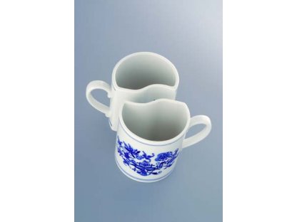 Cibulák Souprava 2 ks hrnků Duo pravý M, 2 x 0,24 l, originální cibulákový porcelán Dubí, cibulový vzor