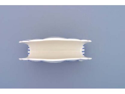 Cibulák stojánek na ubrousky 13 cm originální cibulákový porcelán Dubí, cibulový vzor,