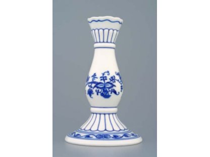 Cibulák svietnik 16 cm cibulový porcelán originálny cibulák Dubí