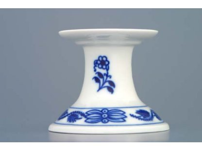 Cibulák svícen  1991/1 bez ouška 6 cm originální cibulákový porcelán Dubí, cibulový vzor,