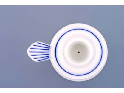 Cibulák svietnik 1991 s uškom  6,5 cm cibulový porcelán, originálny cibulák Dubí