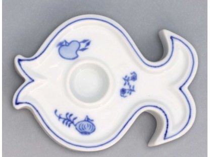 Cibulák Svícen ryba 9,2cm 110g Originál Český porcelán Dubí 