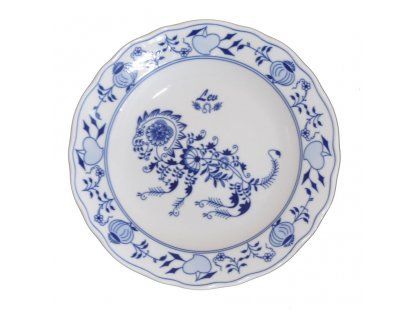 Cibulák tanier Lev zverokruh horoskop 24 cm cibulový porcelán originálny cibulák Dubí