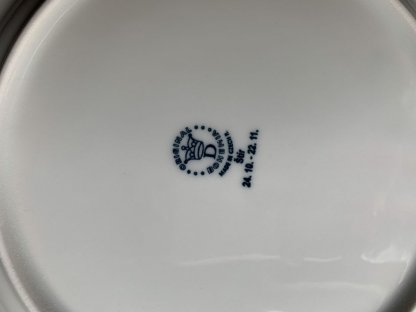Cibulák tanier Štír zverokruh horoskop 24 cm cibulový porcelán originálny cibulák Dubí