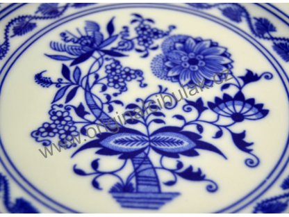Cibulak tanier dezertny 19 cm originalny porcelan Dubi