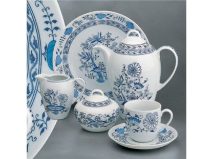 Cibulák dezertný tanier 19 cm Henrieta Saphyr Thun  cibulák porcelán Nová Role