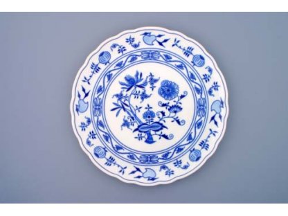 Cibulak tanier tortový 31 cm  cibuľový porcelán, originálny cibuľák Dubí 2. akosť
