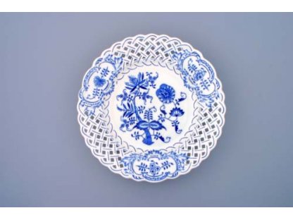 Cibulák tanier prelamovaný  27 cm originálny cibulák český porcelán Dubí, cibuľový vzor,