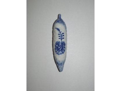 Cibulák vianočná ozdoba šiška 11 cm cibulový porcelán originálny cibulák Dubí