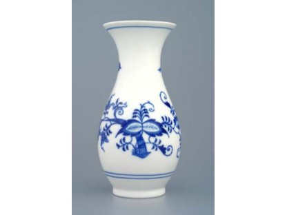 Cibulák váza  1210/1, originální cibulákový porcelán Dubí, cibulový vzor
