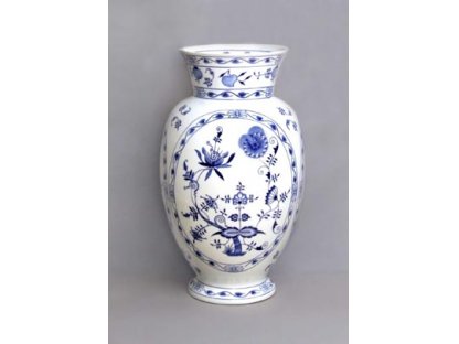 Zwiebelmuster Vase Large 48cm, Original Bohemia Porcelain from Dubi