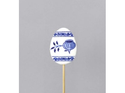 Cibulák veľkonočná ozdoba  vajíčko  zápich 29 cm cibulový porcelán originálny cibulák Dubí
