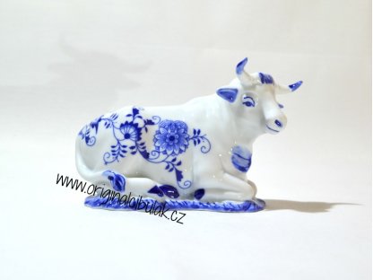 Cibulák Volek 9,5 cm originální cibulákový porcelán Dubí 2.jakost