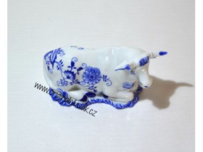Cibulák Volek 9,5 cm originální cibulákový porcelán Dubí 2.jakost