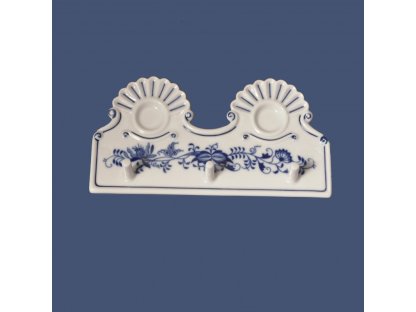 Cibulák Kuchynský vešiak bez dierok 18cm Originálny Český Porcelán Dubí 