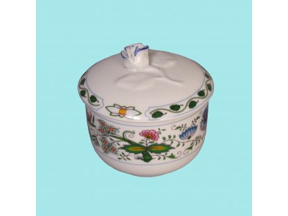 Sugar bowl 0.20l with lid without cutout Nature onion Bohemia porcelain Dubí 