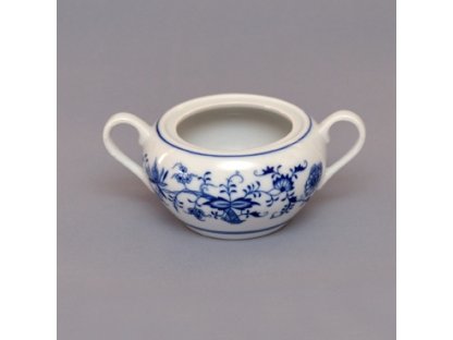 Cukřenka s oušky 0,30 l - tělo - originální cibulákový porcelán Dubí, cibulový vzor