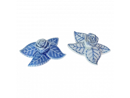 Zwiebelmuster  Rosenblüte Original Bohemia Porzellan aus Dubi