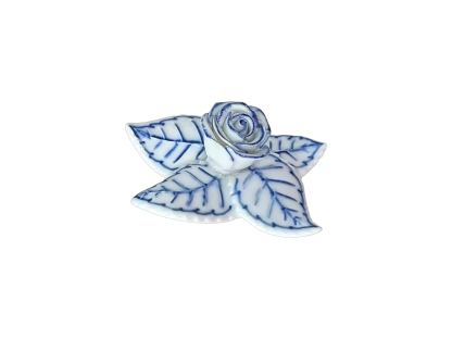Cibulák Dekorační růže český porcelán Dubí ozdobný karton